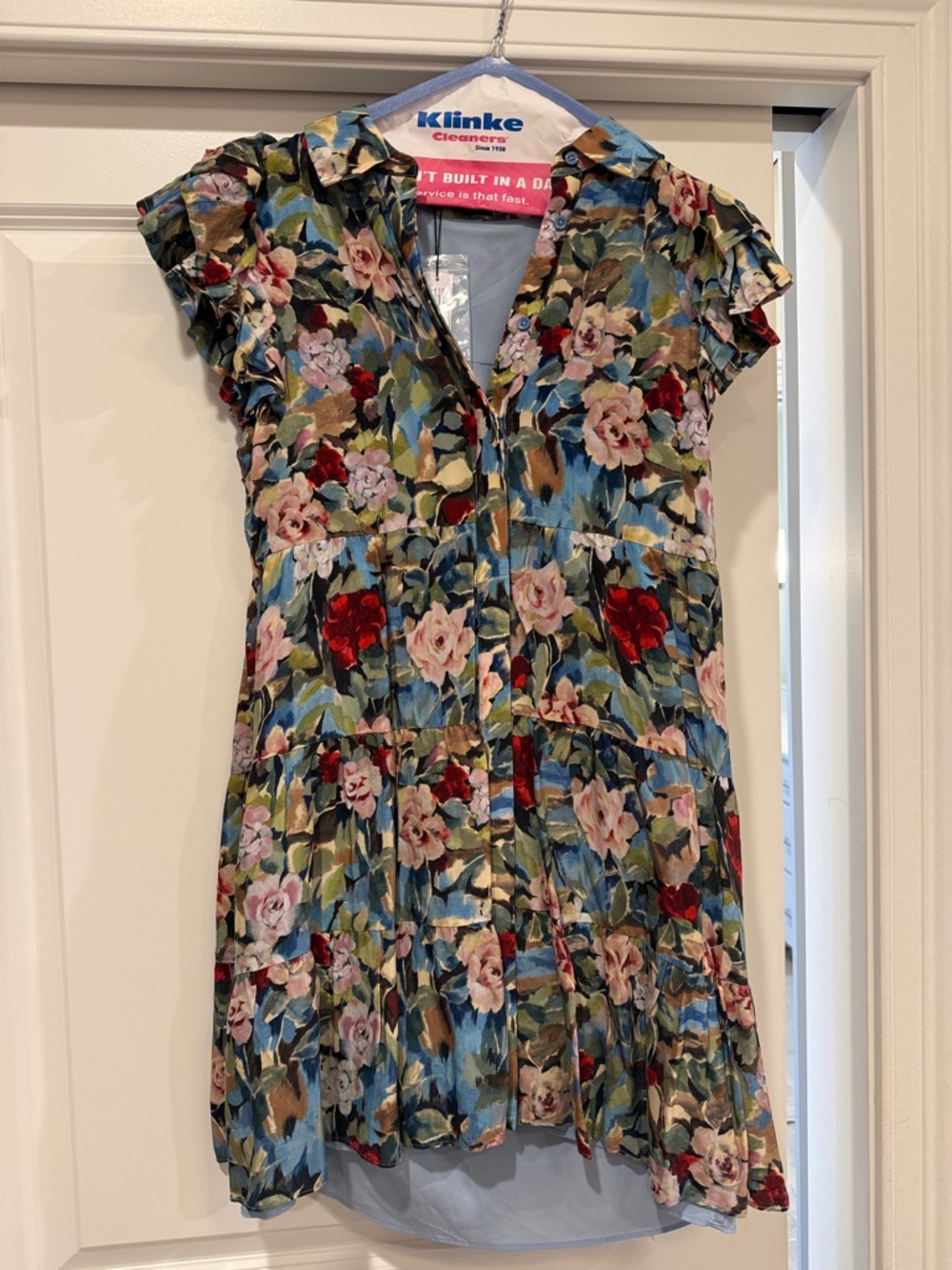 Alice and Olivia floral dress